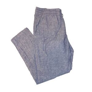 H&M L.O.G.G. Blue Pull On Pants size 8